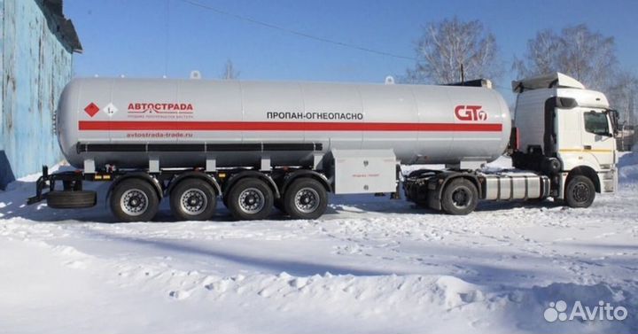 Полуприцеп газовоз GT7 ППЦТ-50, 2023