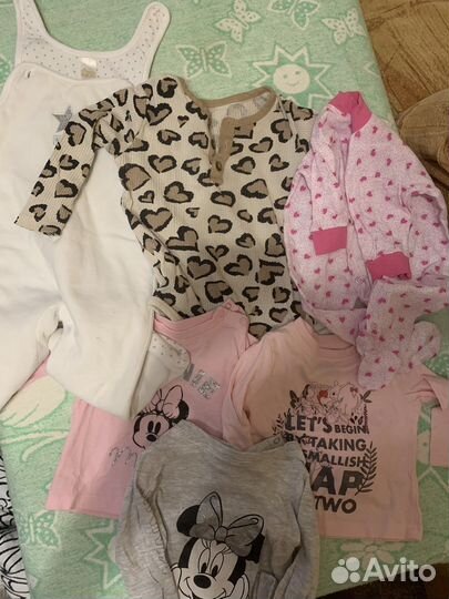 Детские вещи сумкой