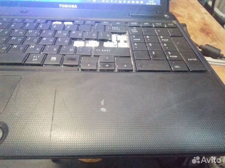 Ноутбук toshiba satellite c660d-a1k