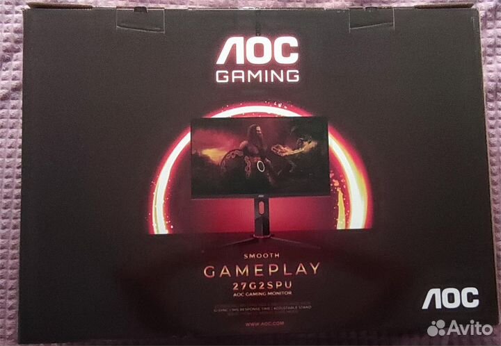 Монитор AOC Gaming 27G2SPU, 1920x1080