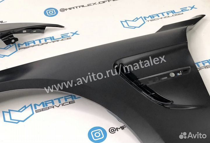Крылья для BMW F30 М3 тюнинг алюминий