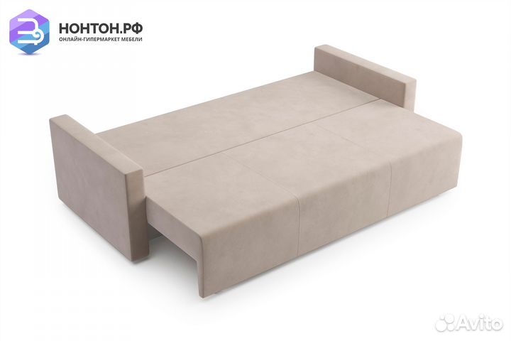 Диван еврокнижка Виена бежевый