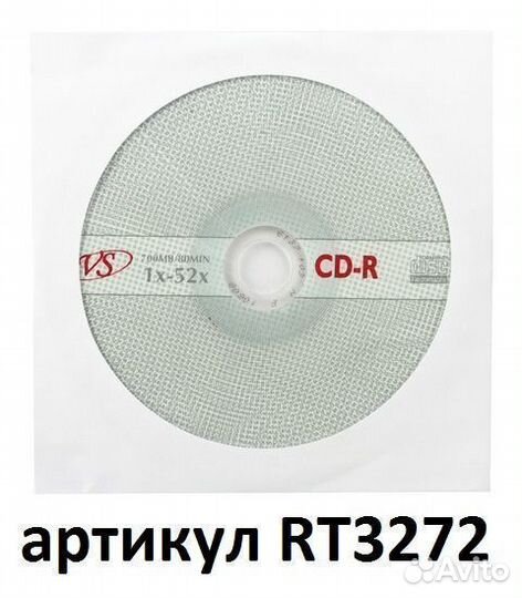CD-R диски в конвертах