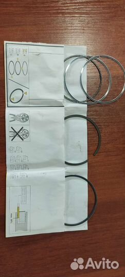 Кольца поршневые bmw стандарт комплект