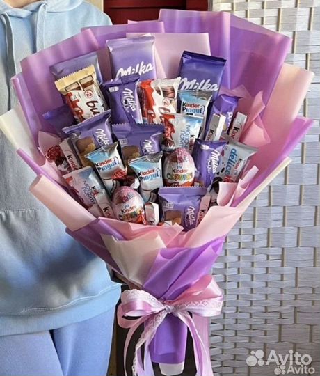 Букет из киндеров