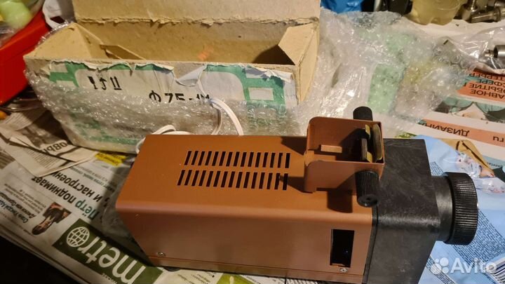 Диапроектор, проектор Ф75-1м с Диафильмами