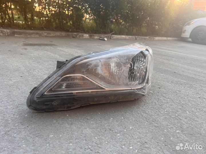 Левая фара hyundai solaris. Оригинал