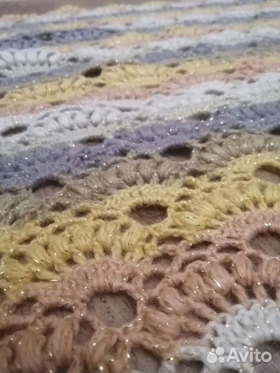 Шаль ручная работа