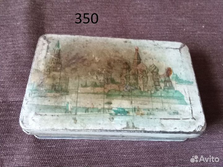 Металлические коробочки советских времен