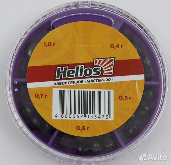 Набор грузов мастер 20гр Helios