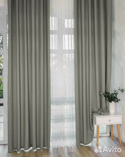 Шторы канвас Эдем готовые и на заказ