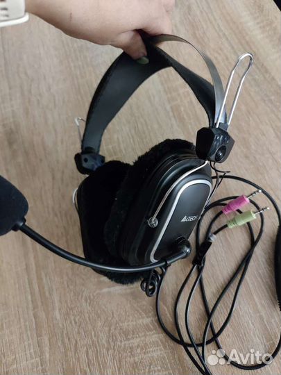Наушники с микрофоном A4Tech HS-60
