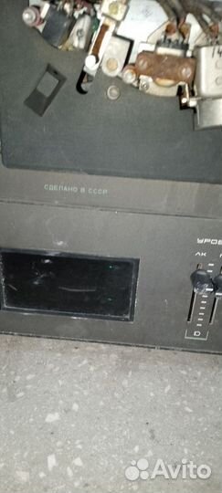 Катушечный магнитофон СССР олимп