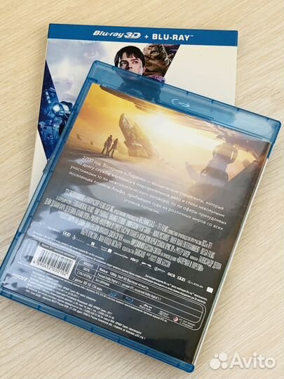 Валериан blue ray 2 диска