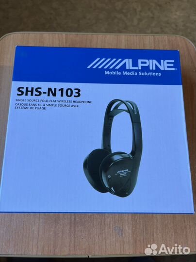 Беспроводные наушники alpine SHS-N103