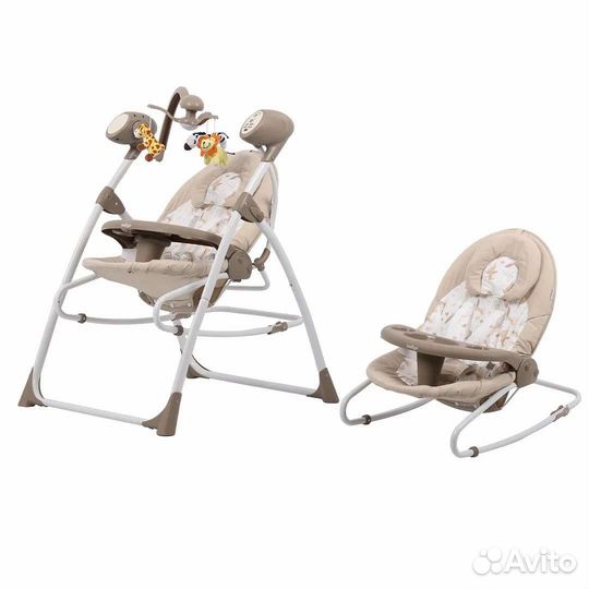 Детская электрокачеля-шезлонг