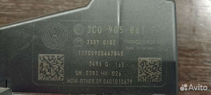 Блок рулевого механизма ELV Volkswagen Passat B 6