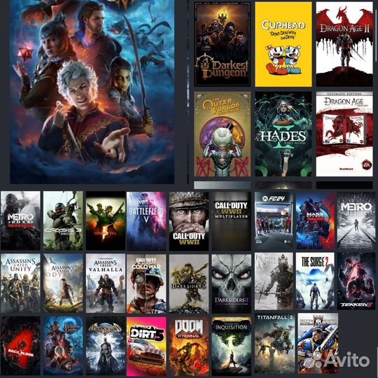 Steam deck 64/512/1tb с играми