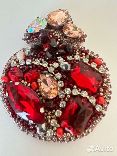 Брошь Гранат