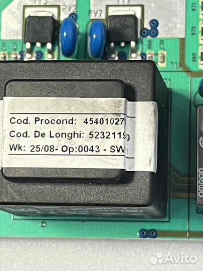 Плата питания Delonghi 5232119400