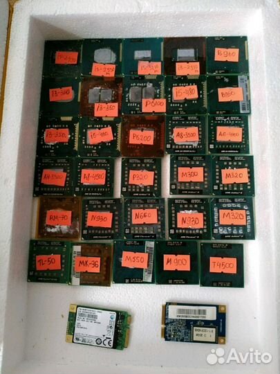 Процессоры для ноутбуков