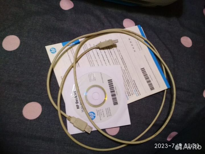 Мфу HP Deskjet 3639 +Картриджи