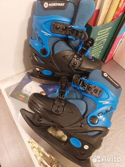 Коньки детские раздвижные