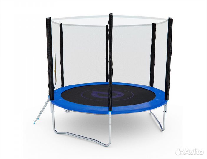 Батут 2,44 м с сеткой и лестницей новый в наличии