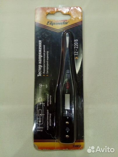 Тестер напряжения Sparta 130855 12-220В