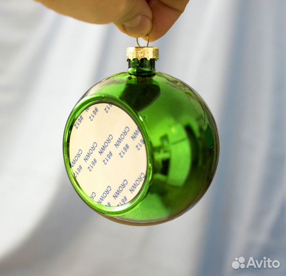 Шар елочный, заготовка для фото (сублимация)