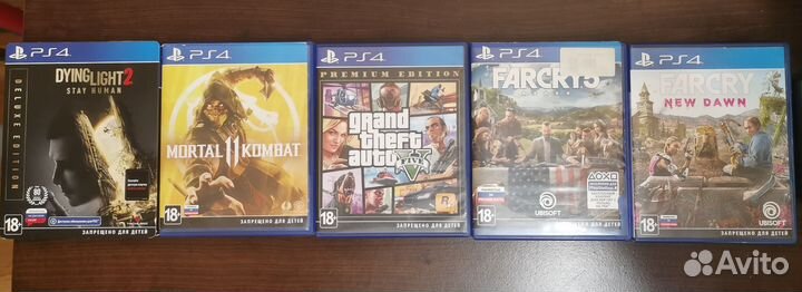 Игры для приставок ps4