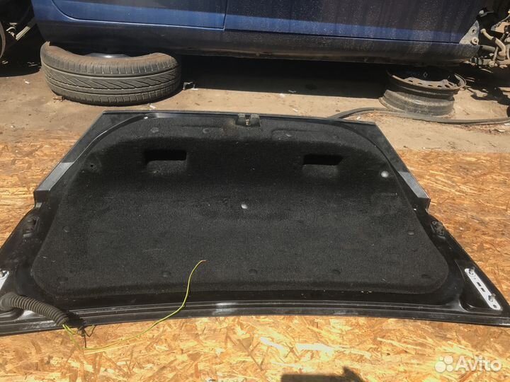 Пежо 407 купе задняя крышка багажника