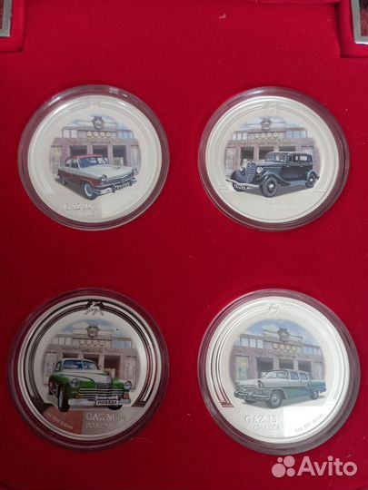 Набор подарочных монет газ