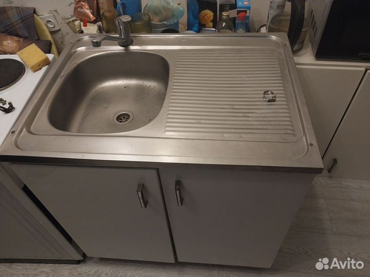 Мойка для кухни с тумбой бу бесплатно