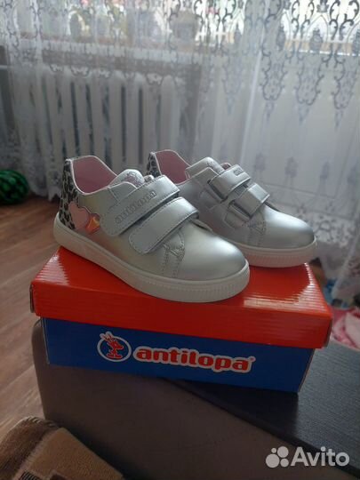 Полуботинки для девочки 28 размер Антилопа