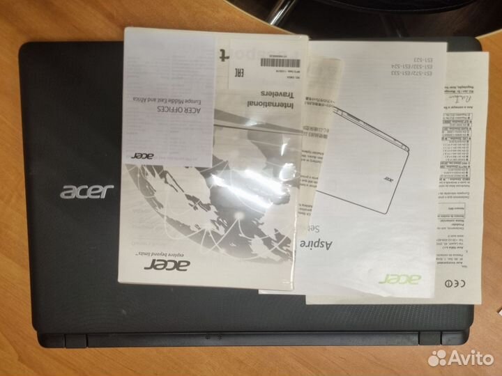 Ноутбук acer aspire ES 15