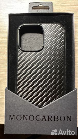 Чехол для iPhone 14 pro max Monocarbon