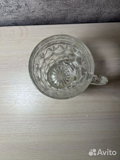 Кружка пивная из хрусталя СССР 0.3