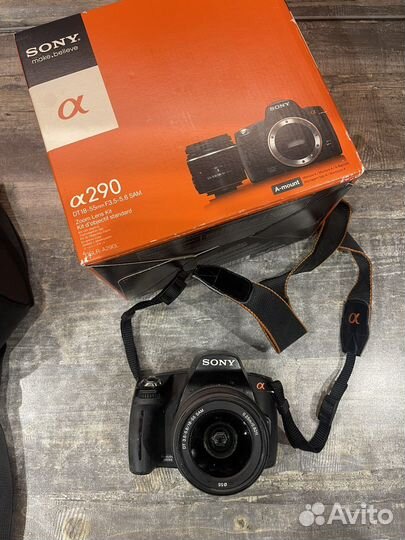 Зеркальный фотоаппарат sony a290