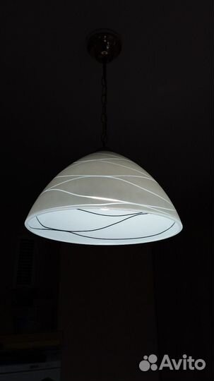 Светильник потолочный подвесной бу