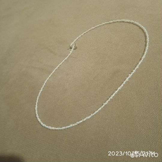 Чокер из бисера