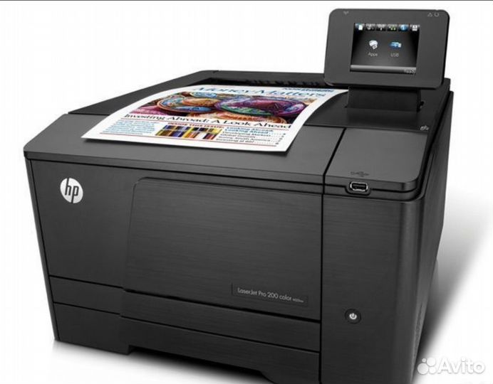 Цветной лазерный принтер HP