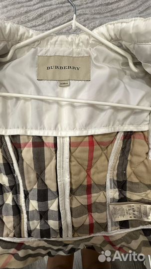 Курточка стеганная детская Burberry оригинал