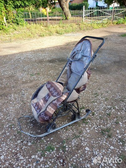 Санки-каляска