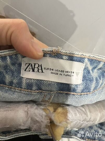 Zara куртка джинсовая