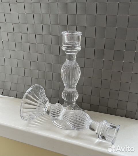 Хрустальные подсвечники