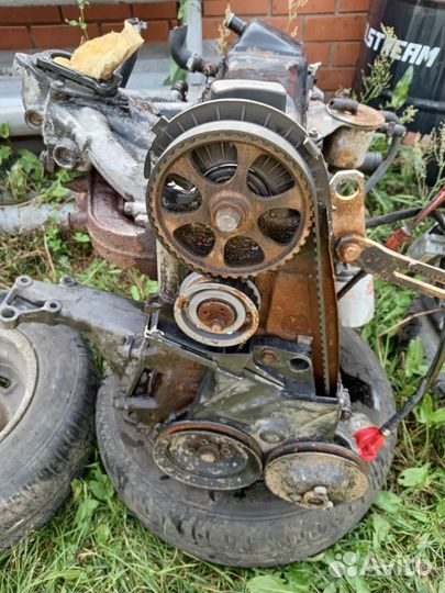 Двс на Фольксваген гольф 2 мк2 1.8л