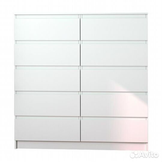 Комод Мори мк 1200.10, белый