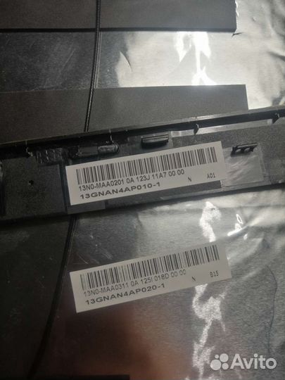 Новая Крышка и рамка матрицы Asus K55de