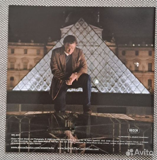 CD Hans Zimmer - The Da Vinci Code